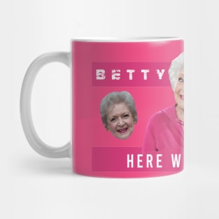 betty white Mug